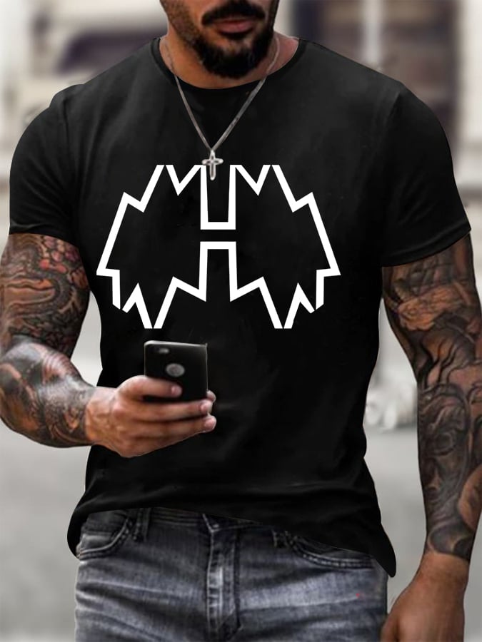 Men's rock band commemorative T-shirt