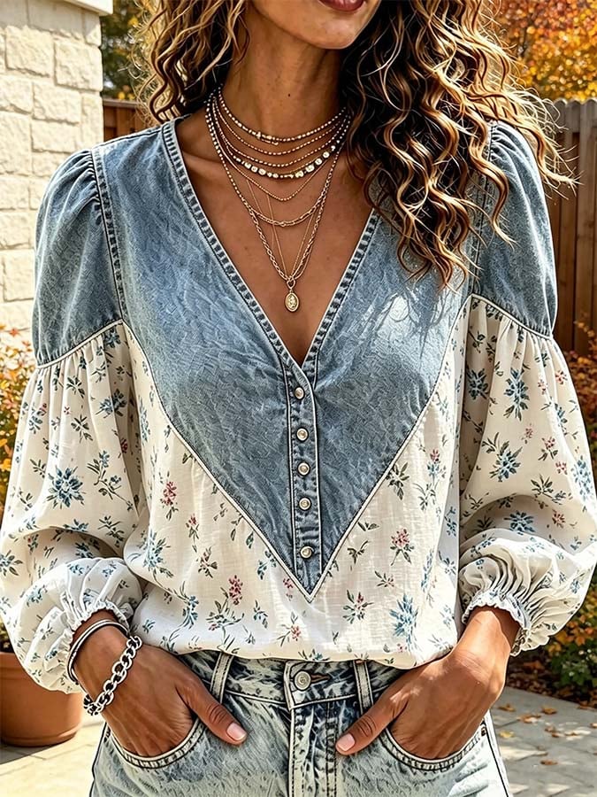 Women'S Casual Leopard Print Shirt