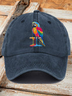 Parrot Print Baseball Cap