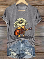 Women's Casual Printed Short-Sleeve T-Shirt