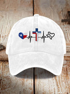Unisex  Texas Faith Printed Hats