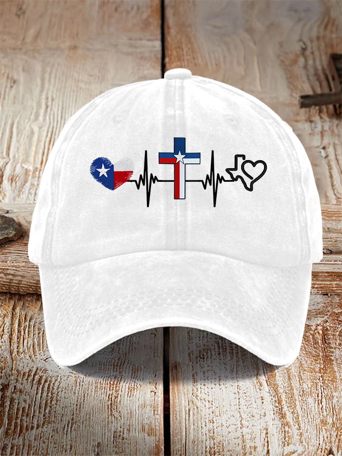 Unisex  Texas Faith Printed Hats