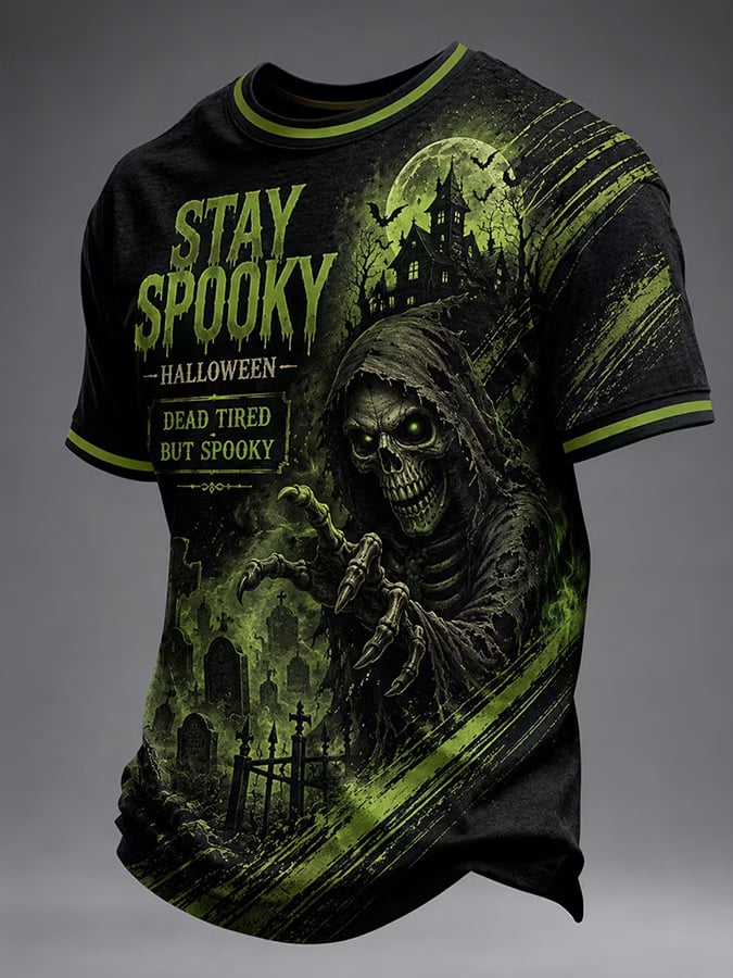Halloween Art Print T-Shirt