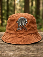(Unisex Hat) Jimothy Raccoon Bucket Hat