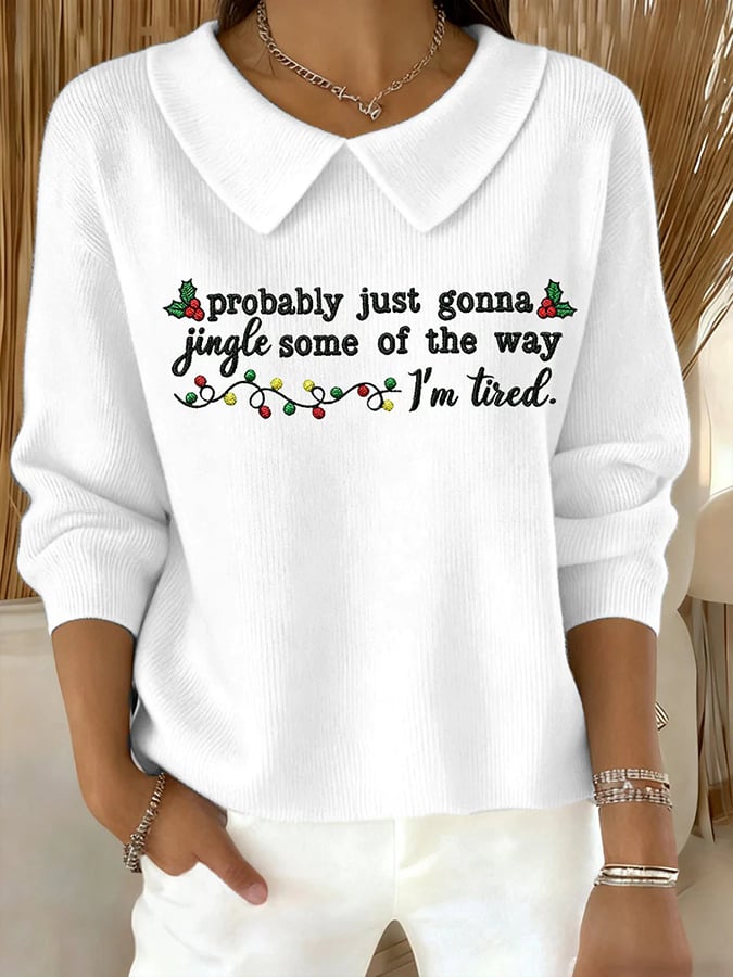 Women's Christmas Knitted Tops