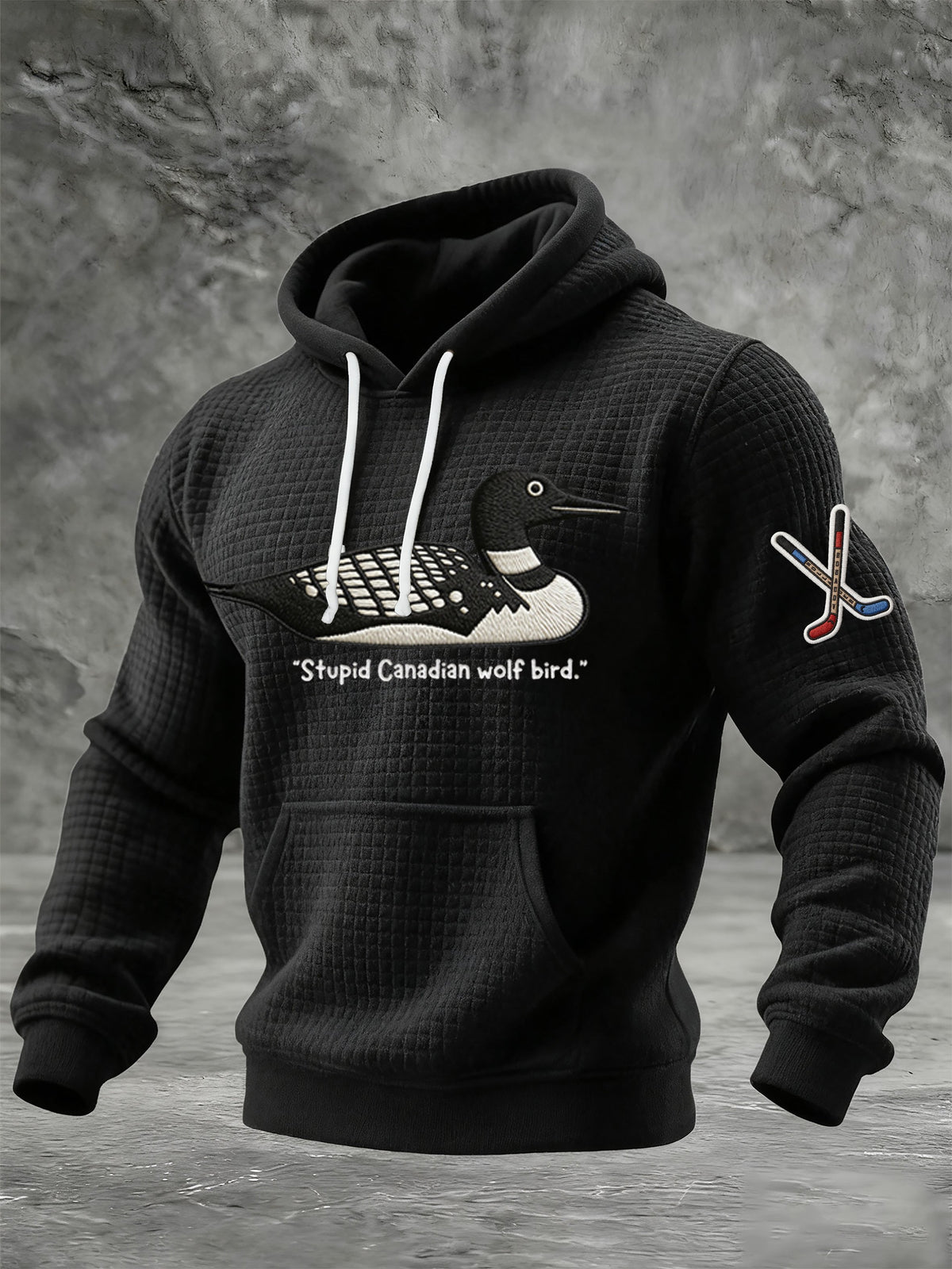 Men's Hockey Romance Print Sweatshirt