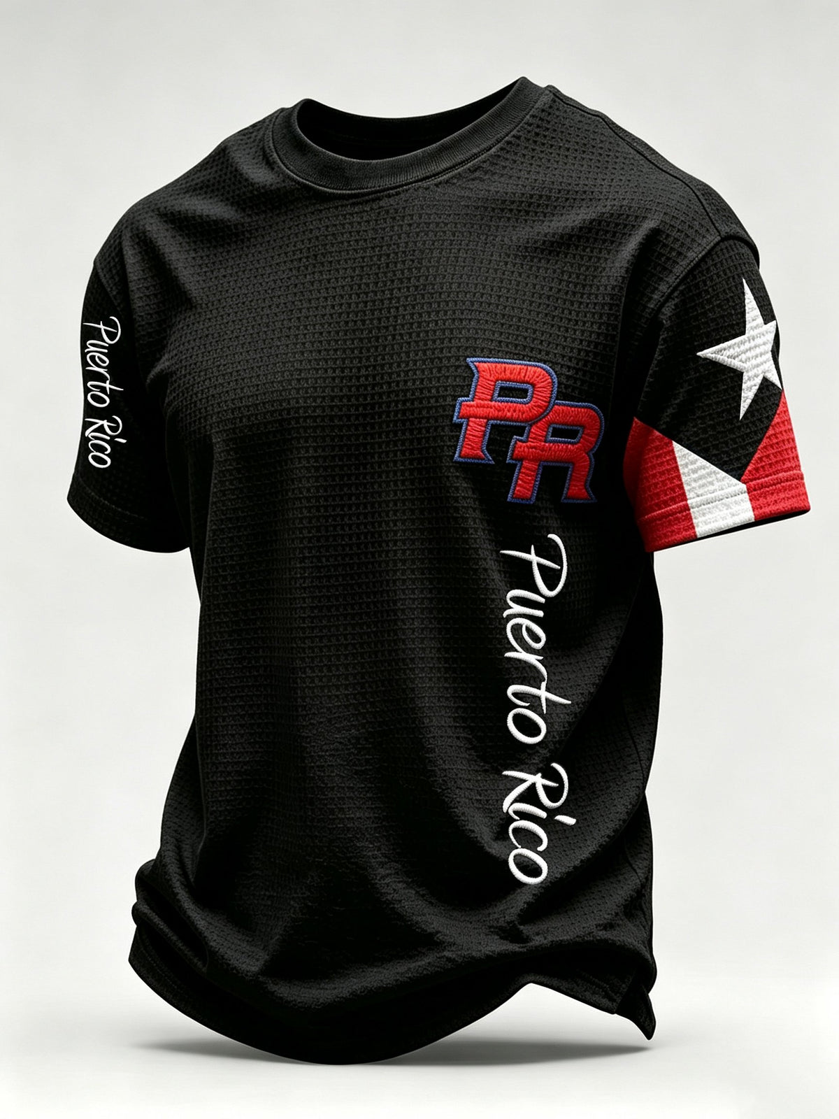 Men's Puerto Rico Print Short-Sleeve T-Shirt