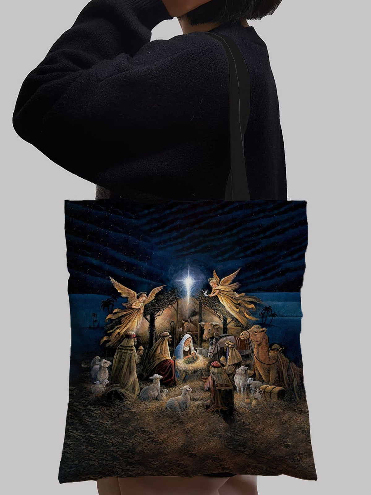 Nativity Print Bag