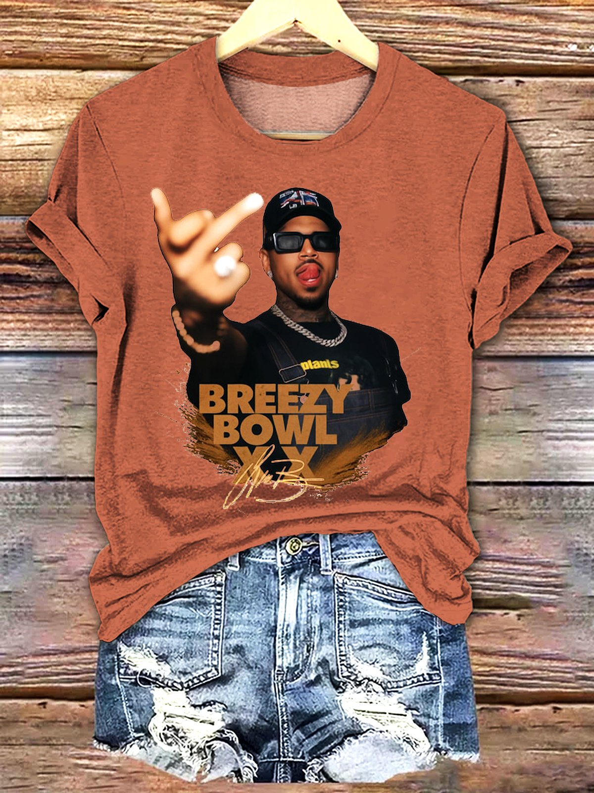Breezy Bowl Women's Printed T-Shirt