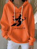 Women's Yes I Can Drive A Stick Print Casual Sweatshirt