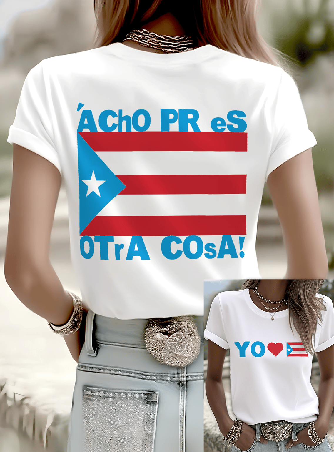 Puerto Rico Singer Benito Bowl Printed T-shirts