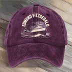 Edmund Fitzgerald Art Printed Cap