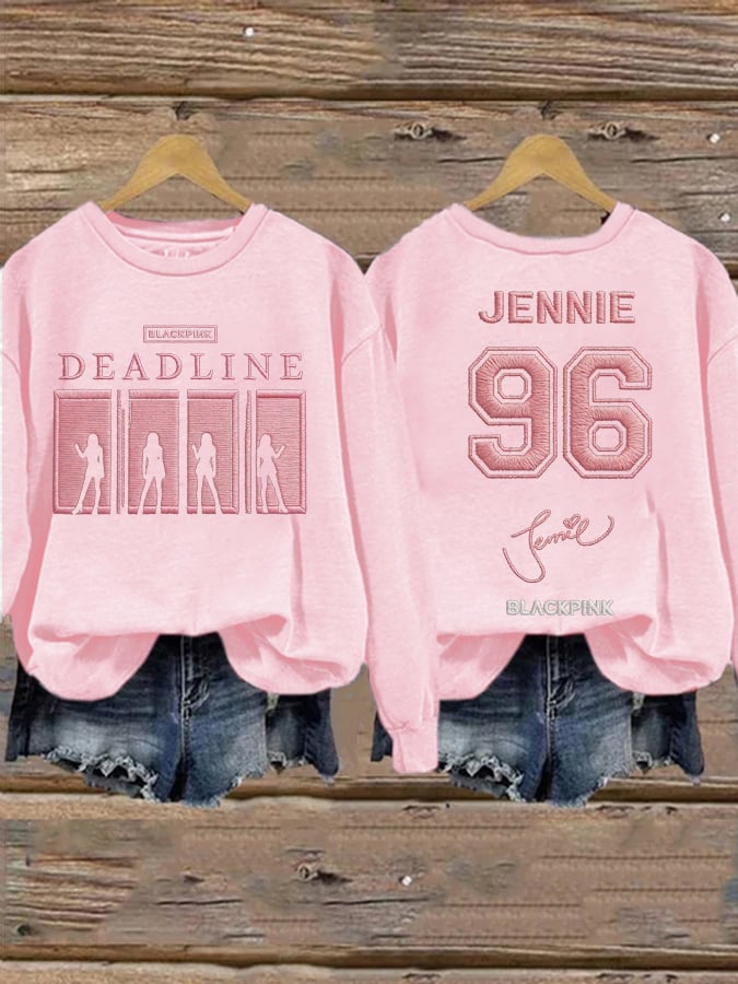 Women's Music Art Print Sweatshirt