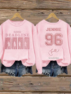 Women's Music Art Print Sweatshirt