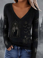 Women'S Casual Printed Top
