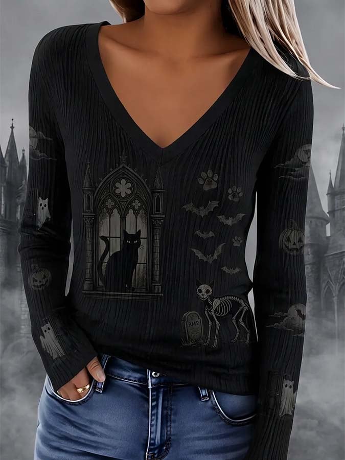 Women'S Casual Printed Top