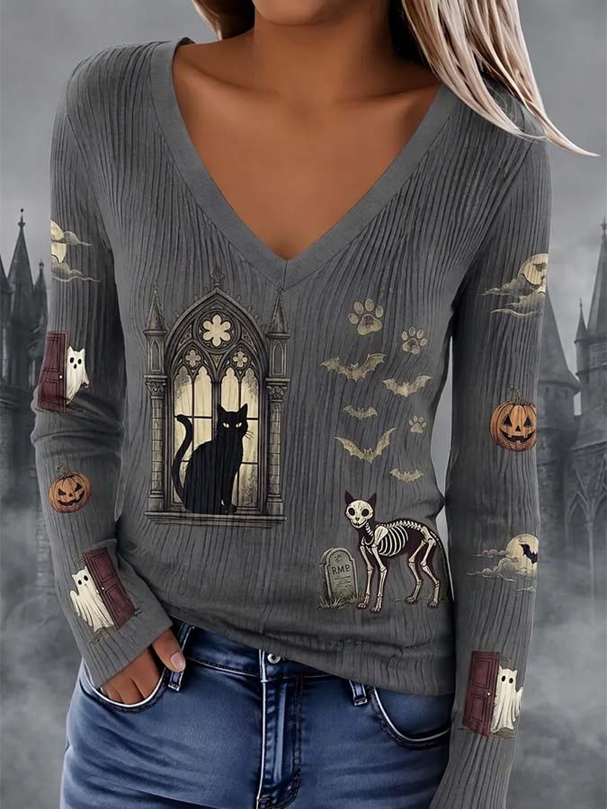 Women'S Casual Printed Top