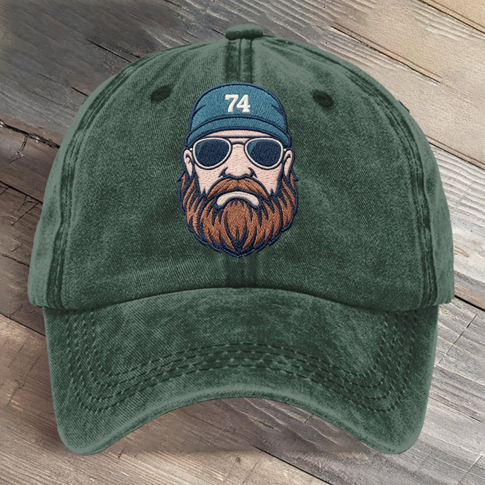 A True Jet 74 Football Art Printed Cap