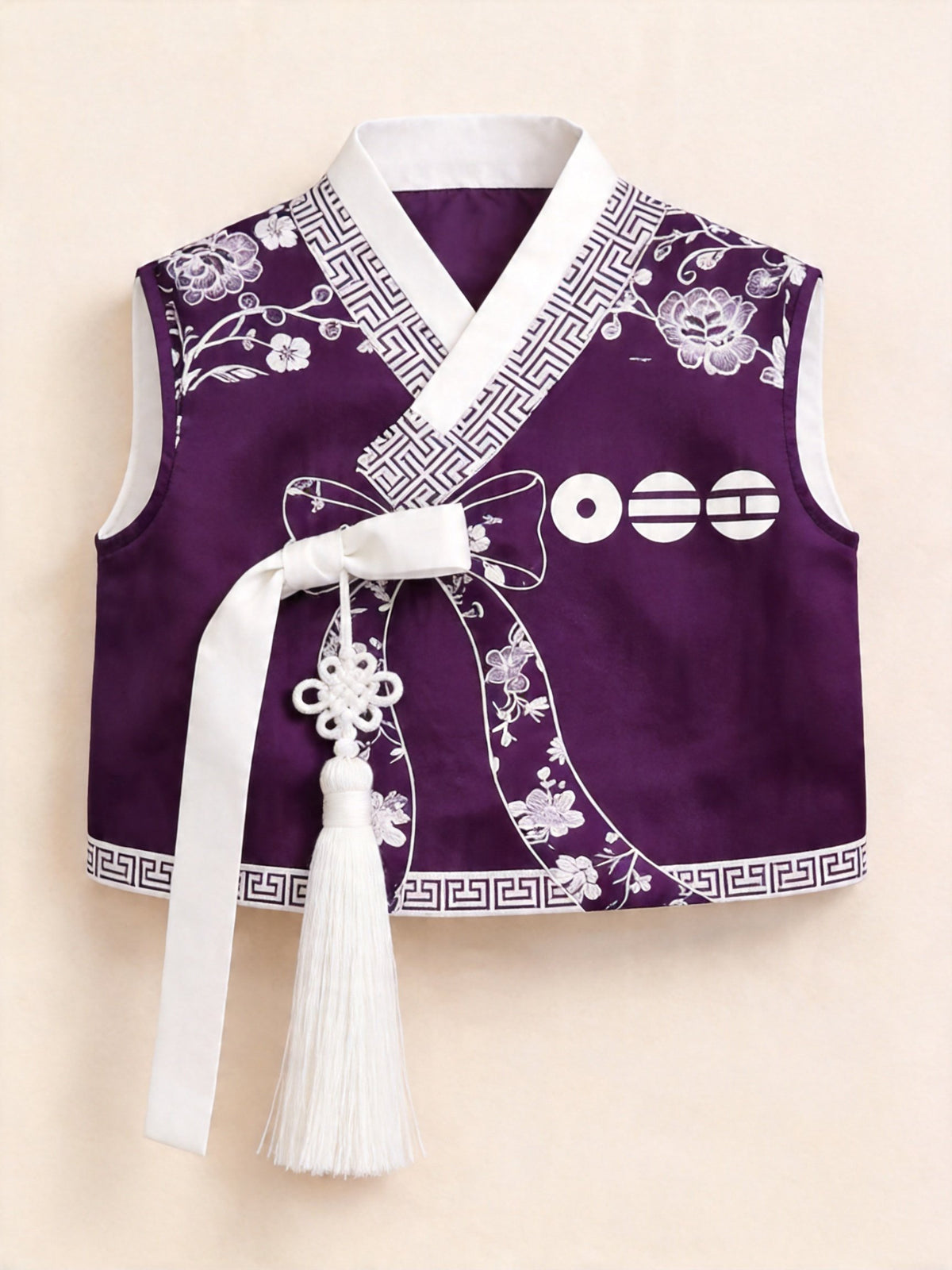 Women Concert-Inspired Jeogori Hanbok Top With Tassel
