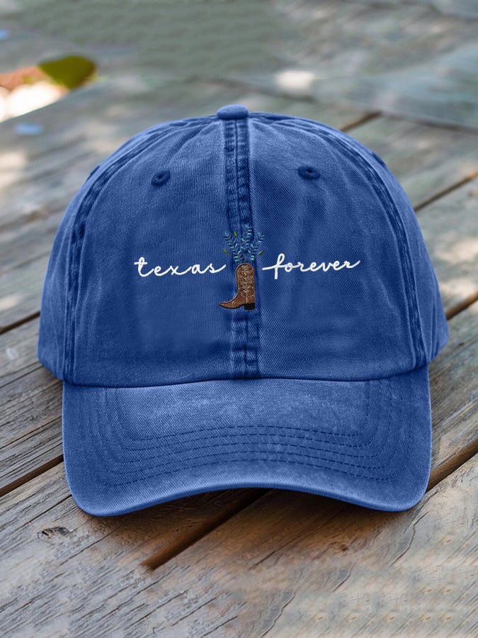 Unisex Texas Forever Print Hat