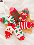 Coral Fleece Christmas Warm Socks