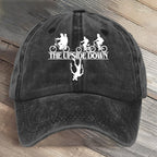 Stranger Upside Down Hawkins 80s Horror Art Printed Cap