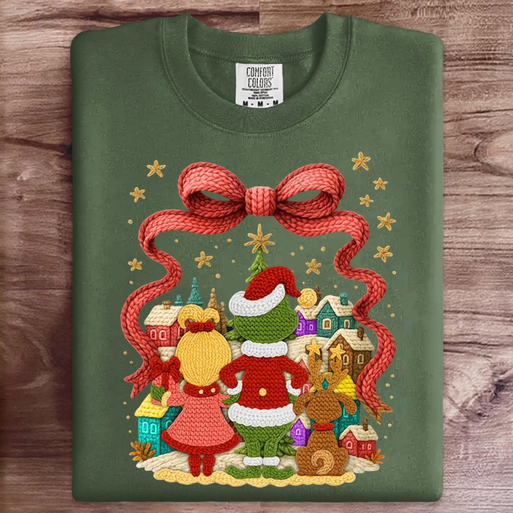 Movies Christmas Art Print Sweatshirt