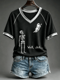 Women's Well Shit Skull T-Shirt