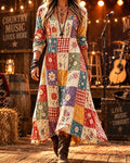 Women's Casual Legendary Singer Commemorative Print Dress