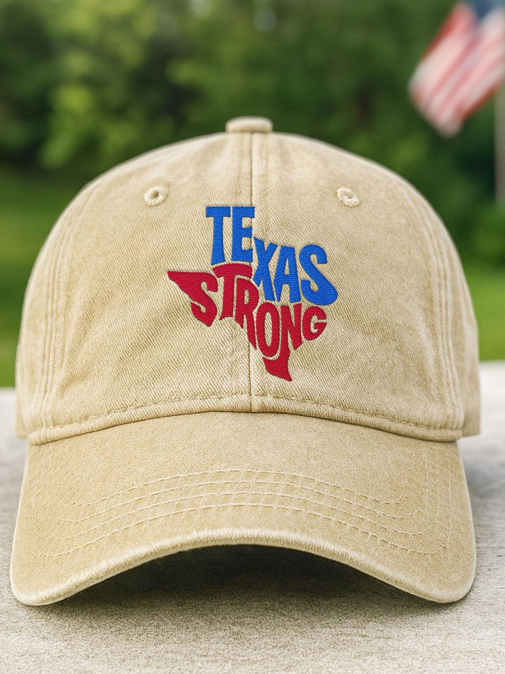 Unisex Texas Strong Print Hat