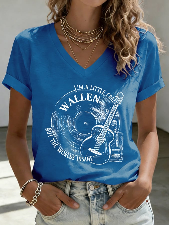 Women's Country Music Print T-shirt
