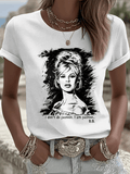 Women's BB Sexy Forever Art Printed T-shirt