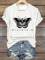 Women's Singer-Print Casual Short-Sleeved T-Shirt