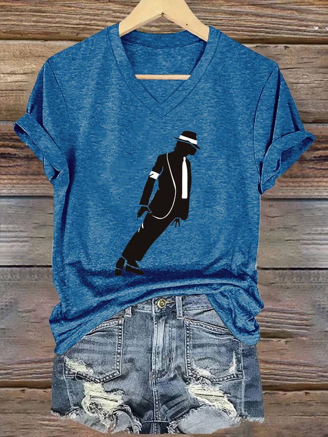 Women's Casual Printed Short-Sleeve T-Shirt
