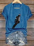 Women's Casual Printed Short-Sleeve T-Shirt