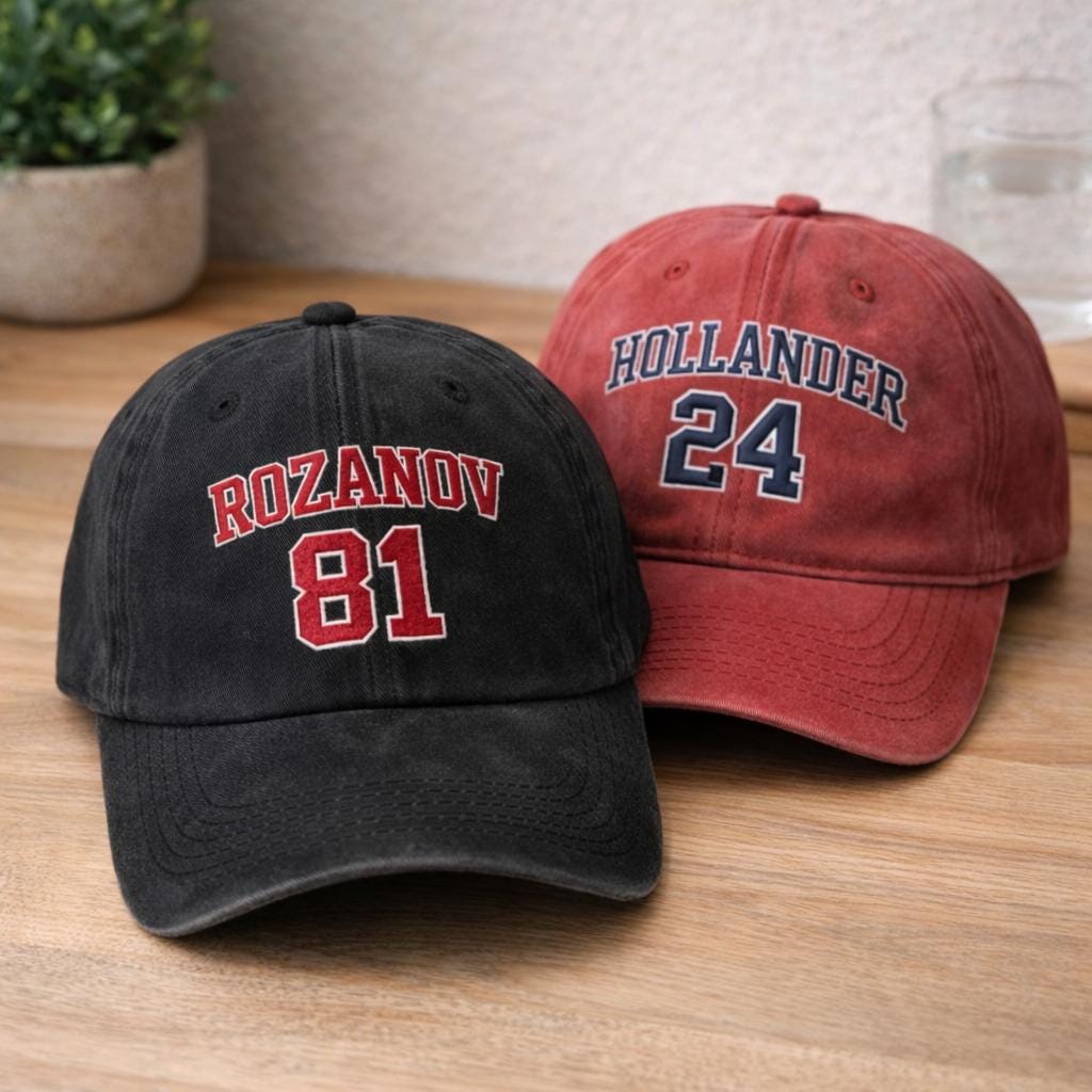 Stupid Canadian Wolf Bird Hockey Romance Printed Baseball Cap