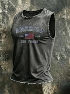 Men'S Casual Printed Vest