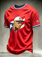 Men's Roberto Clemente Day Print Short-Sleeve T-Shirt