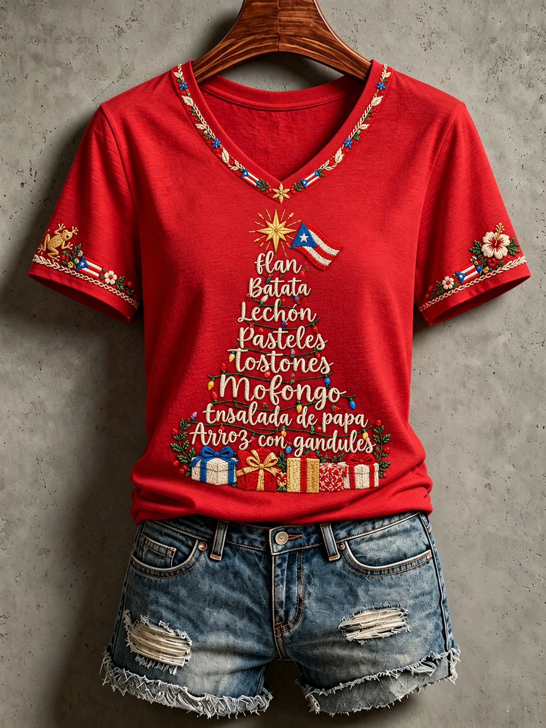 Women's Christmas Print T-Shirt