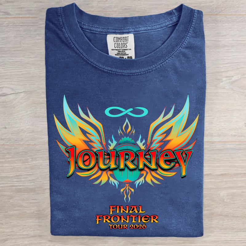 Journey Final Tour 2026 Art Print T-Shirt