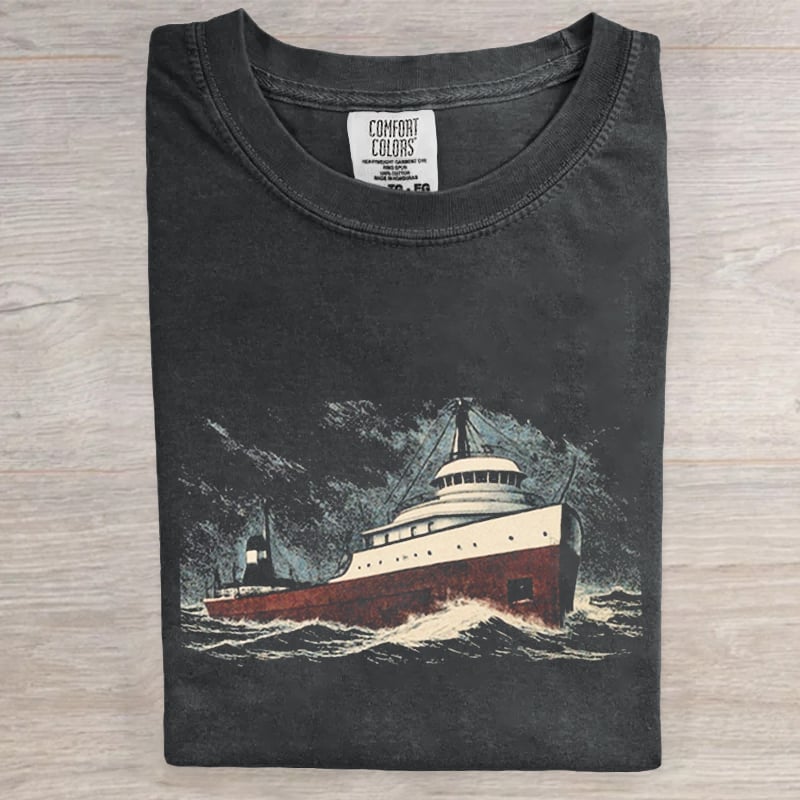 Edmund Fitzgerald Art Print T-Shirt