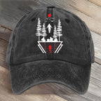 Stranger Upside Down Hawkins 80s Horror Art Printed Cap