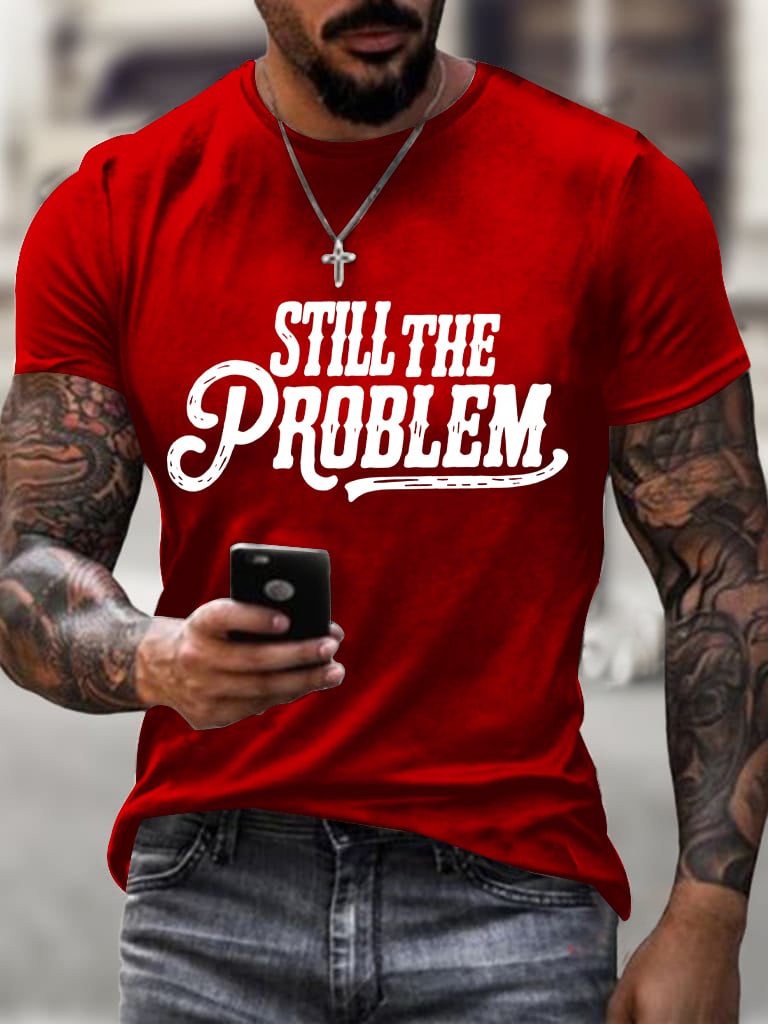 Men's Music Tour Print short-sleeved T-shirt