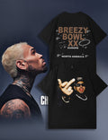 Breezy Bowl XX Middle Finger Provocation Print T-Shirt