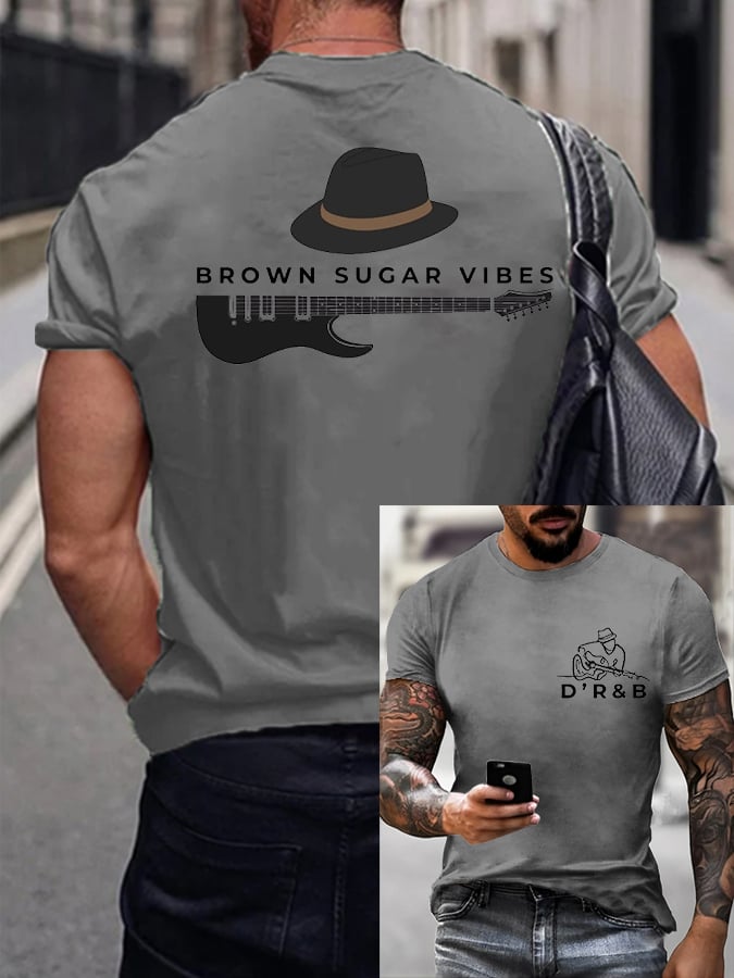 Men's  Neo Soul Printed Casual T-shirt