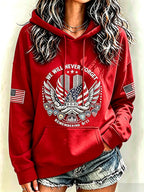 Women's Never Forget September 11 Print Top