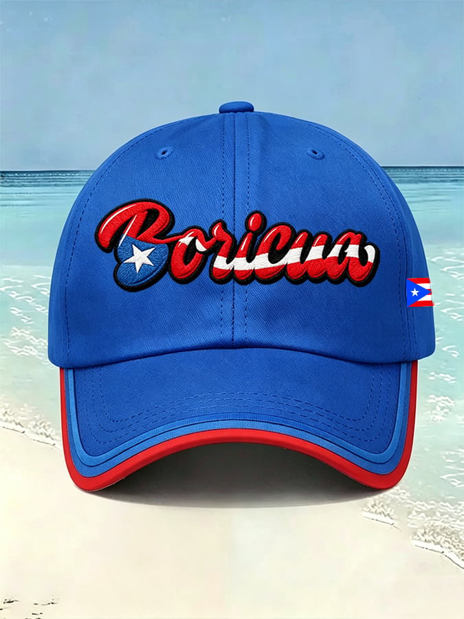 Unisex Puerto Rico Print Hat