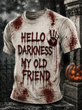 Men's Halloween Printed Short-Sleeve T-Shirt