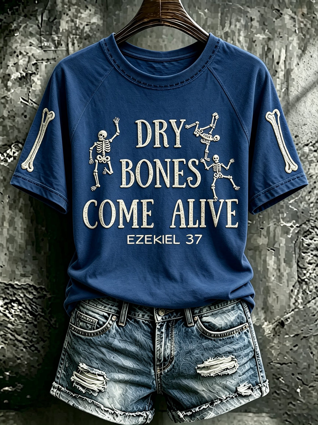 Women's Print Round Neck T-shirt