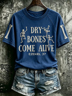Women's Print Round Neck T-shirt